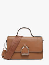 Sac Bandouli�re S Altesse Cuir Etrier Beige altesse EALT048S