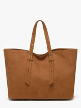 Cabas Cavalier Nubuck Cuir Etrier Beige cavalier nubuck ECAN127M