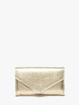 Porte-monnaie Etincelle Irisee Cuir Etrier Or etincelle irisee EETI5018