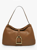Sac Port� �paule M Etalon Cuir Etrier Beige etalon EETA197M