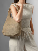 Sac Port� �paule Baobab Cuir Etrier Beige baobab EBAO154M-vue-porte