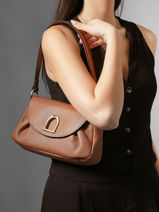 Sac Bandouli�re Et �paule Shadow Cuir Etrier Beige shadow ESHA163S-vue-porte