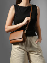 Sac Bandouli�re S Tradition Cuir Etrier Beige tradition ETRA207S-vue-porte