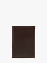 Portefeuille Porte-cartes Oil Cuir Etrier Marron oil EOIL5016