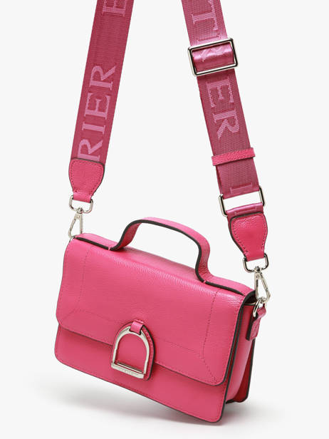 Small Leather Altesse Crossbody Bag Etrier Pink altesse EALT048S other view 2