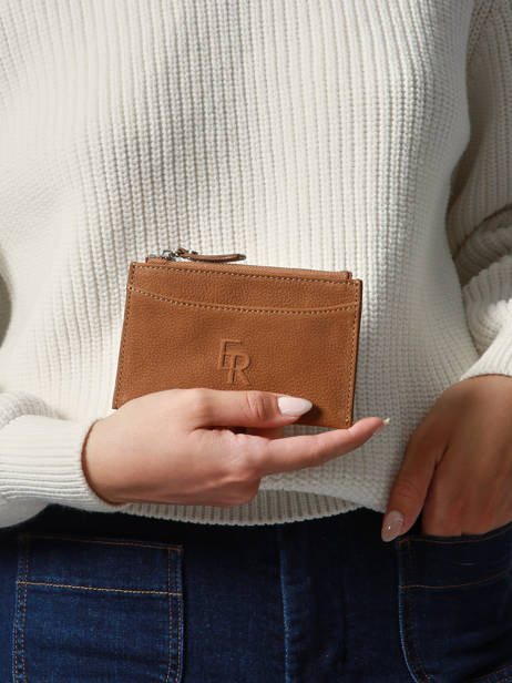 Porte-cartes Cavalier Nubuck Cuir Etrier Marron cavalier nubuck ECAN094M vue secondaire 1