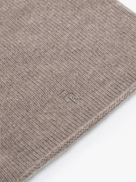 Beanie Cashmere Vercors Etrier Brown vercors EVER426U other view 2