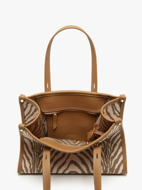 Sac Bandoulière Safari Etrier Marron safari ESAI160S vue secondaire 4