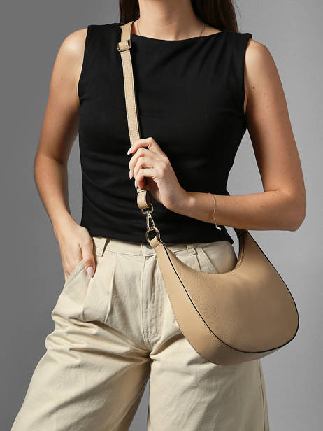 Sac Bandoulière M Tradition Cuir Etrier Beige tradition ETRA102M vue secondaire 1